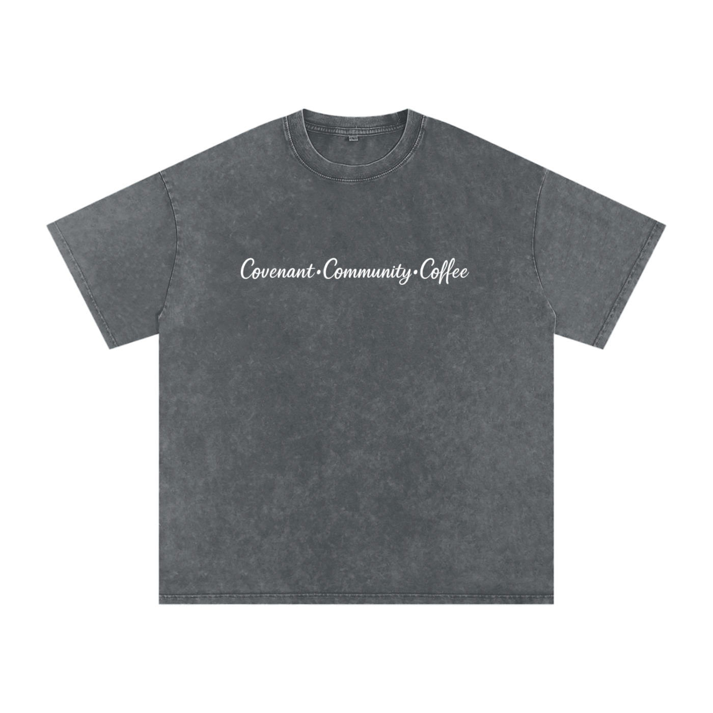 Covenant Unisex Snow Washed Oversized T-Shirt