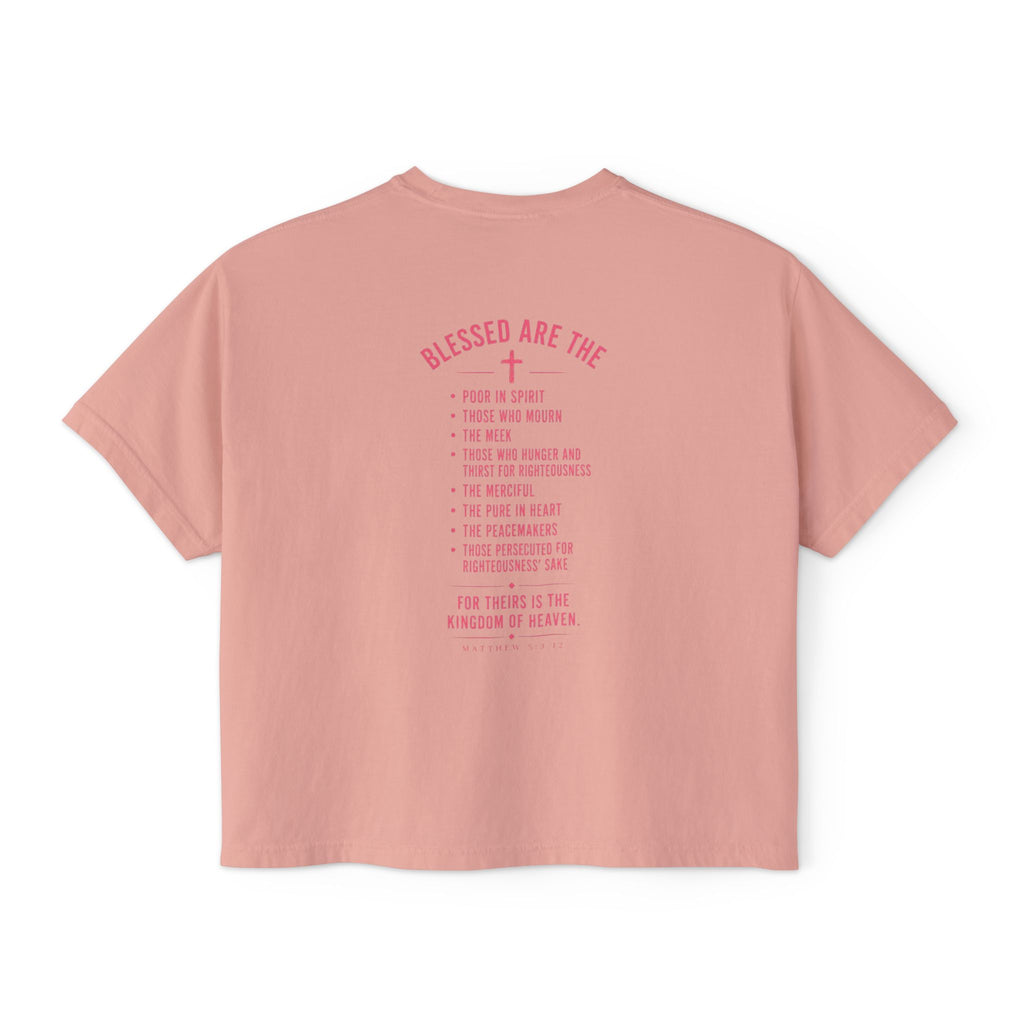CCC Women's Beatitudes Boxy Tee