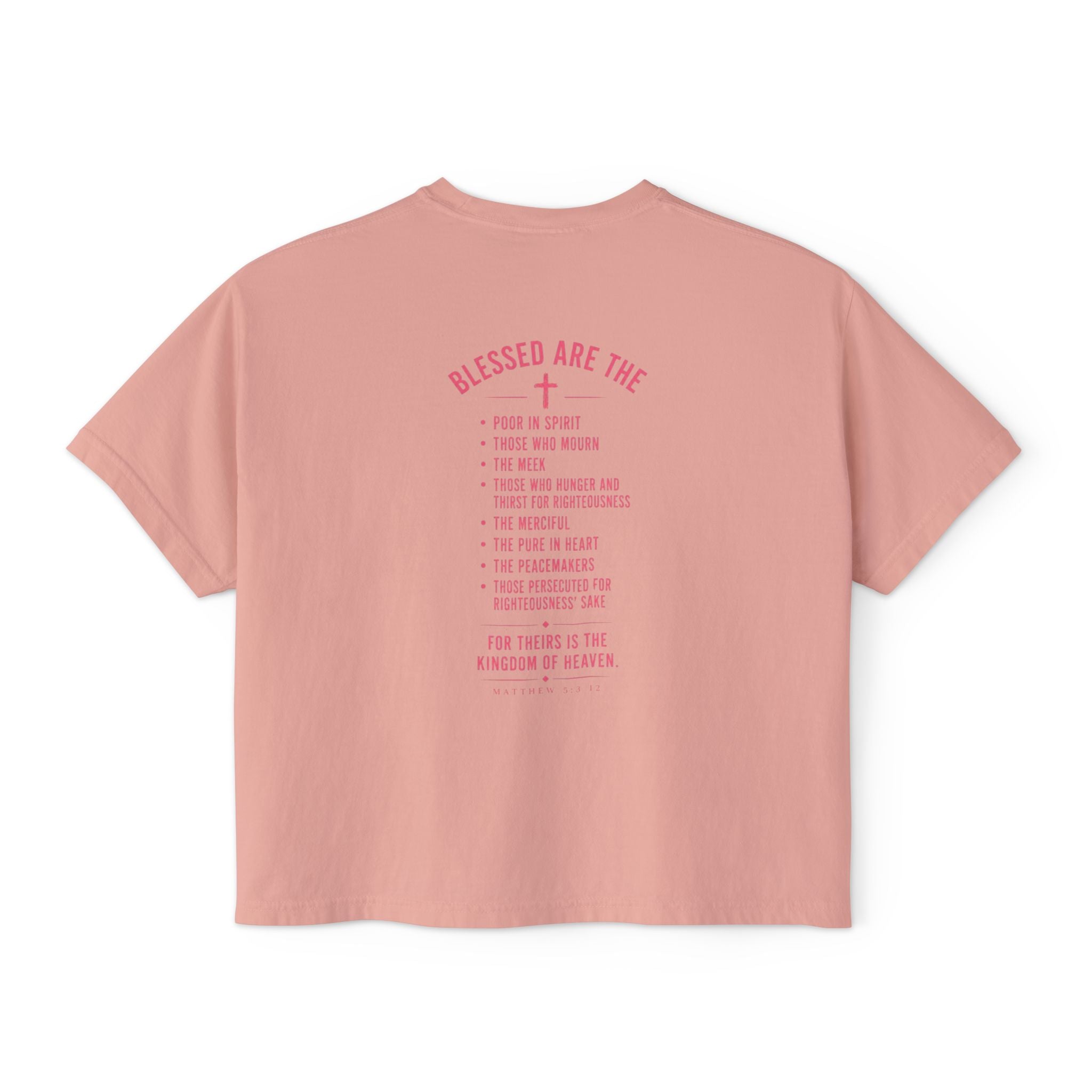 CCC Women's Beatitudes Boxy Tee