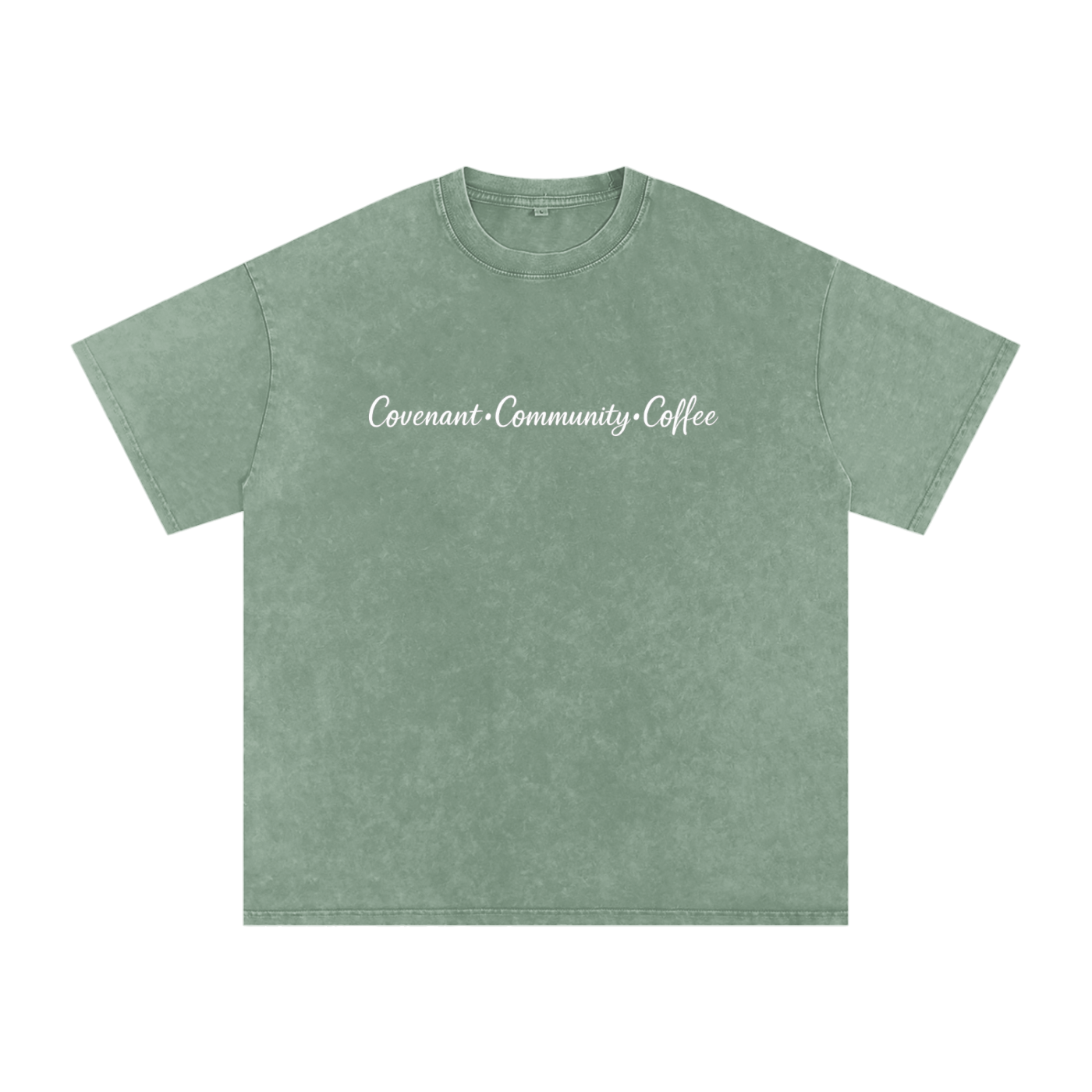 Covenant Unisex Snow Washed Oversized T-Shirt
