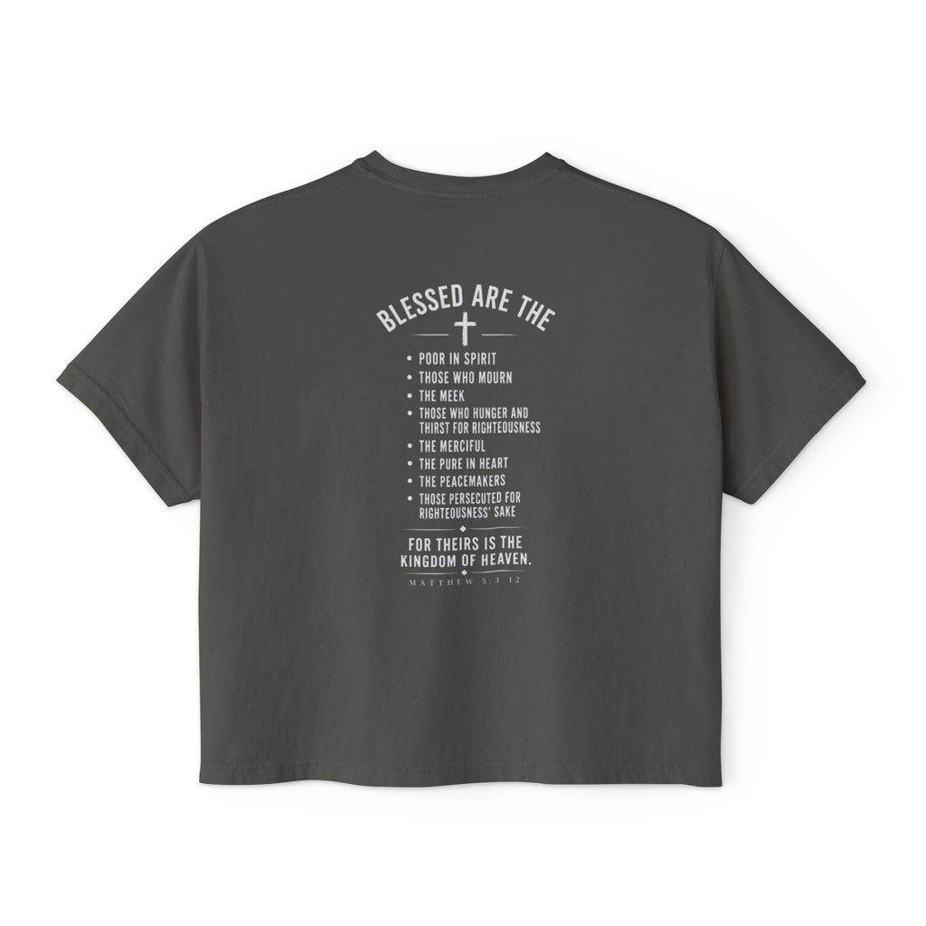 CCC Women's Beatitudes Boxy Tee