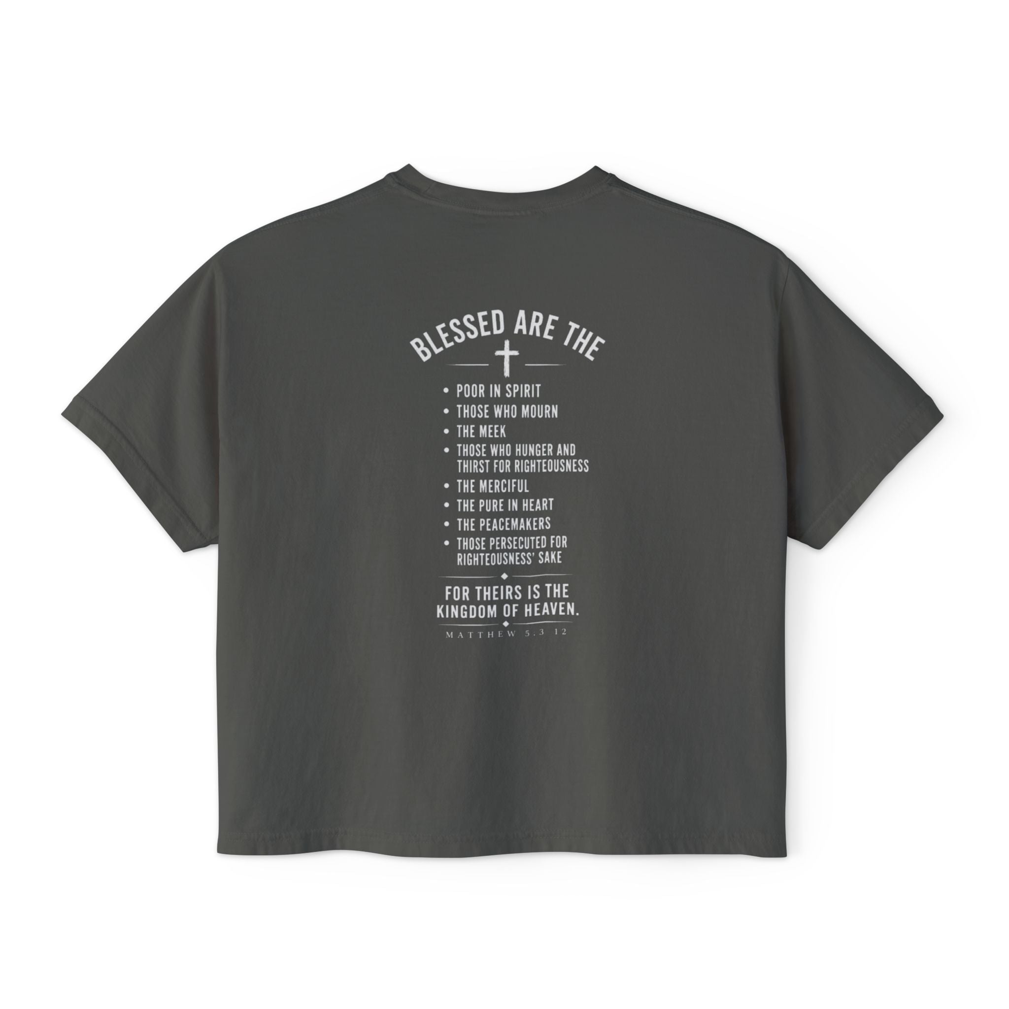 CCC Women's Beatitudes Boxy Tee