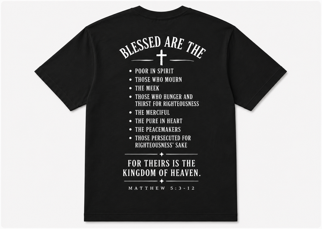 CCC Men's Beatitudes Box Tee