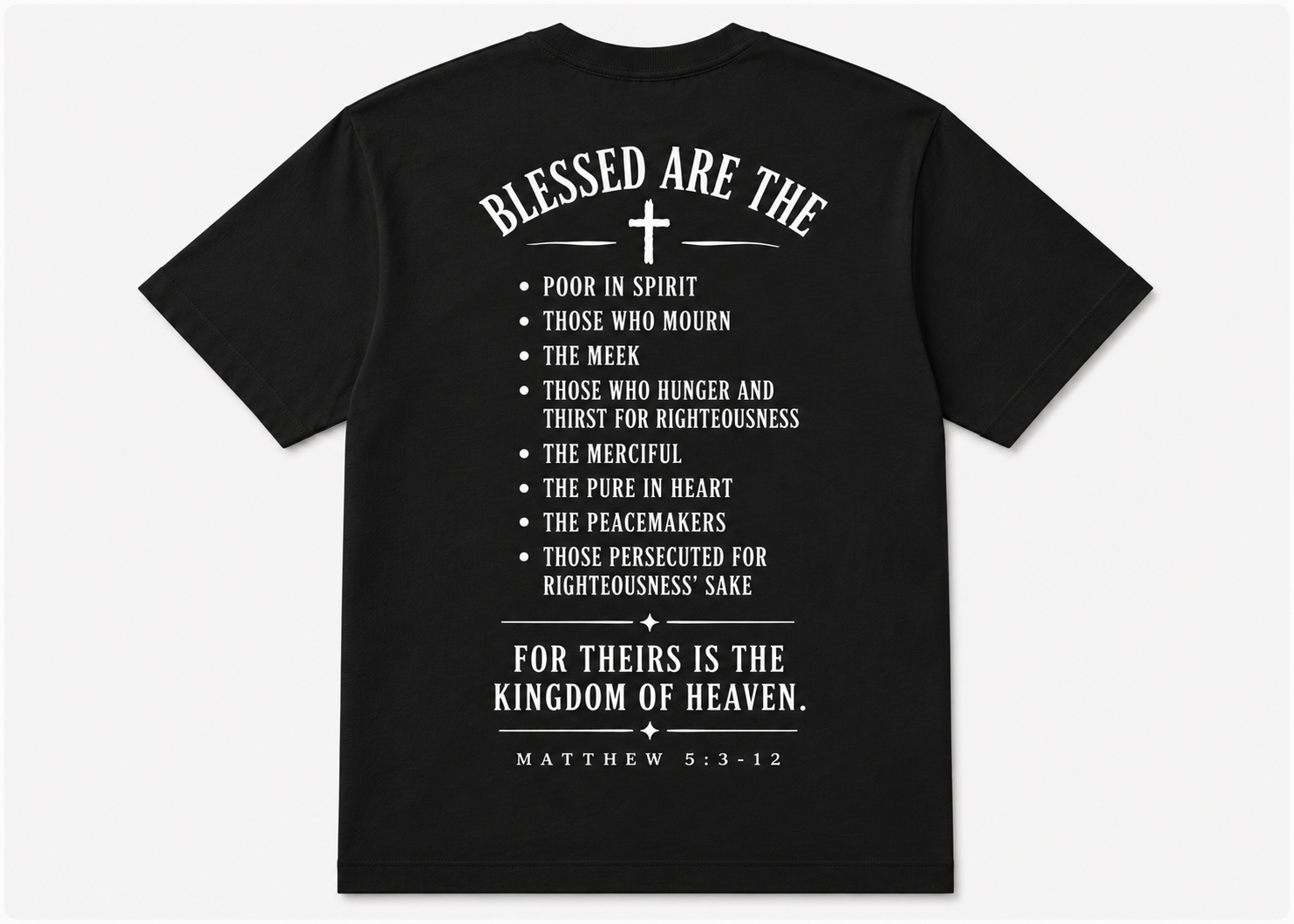 CCC Men's Beatitudes Box Tee