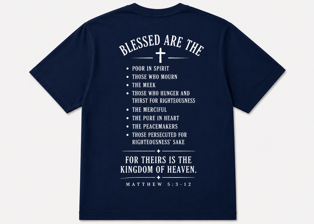CCC Men's Beatitudes Box Tee