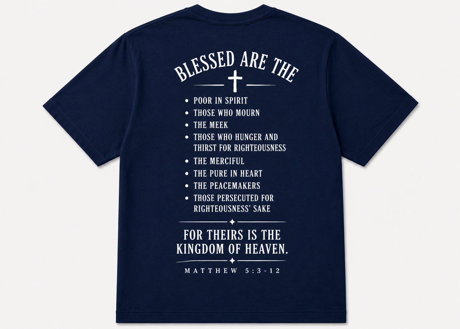 CCC Men's Beatitudes Box Tee
