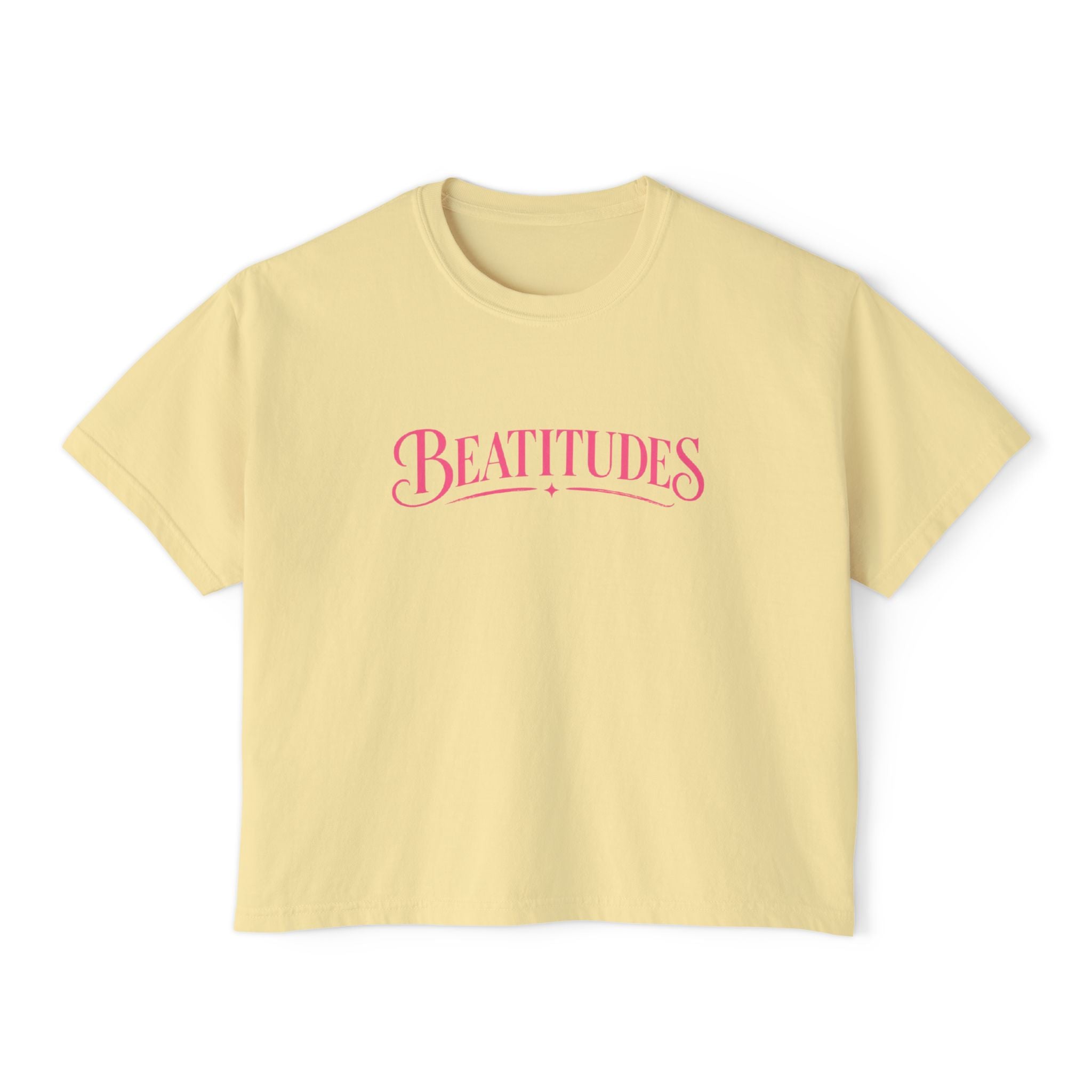CCC Women's Beatitudes Boxy Tee