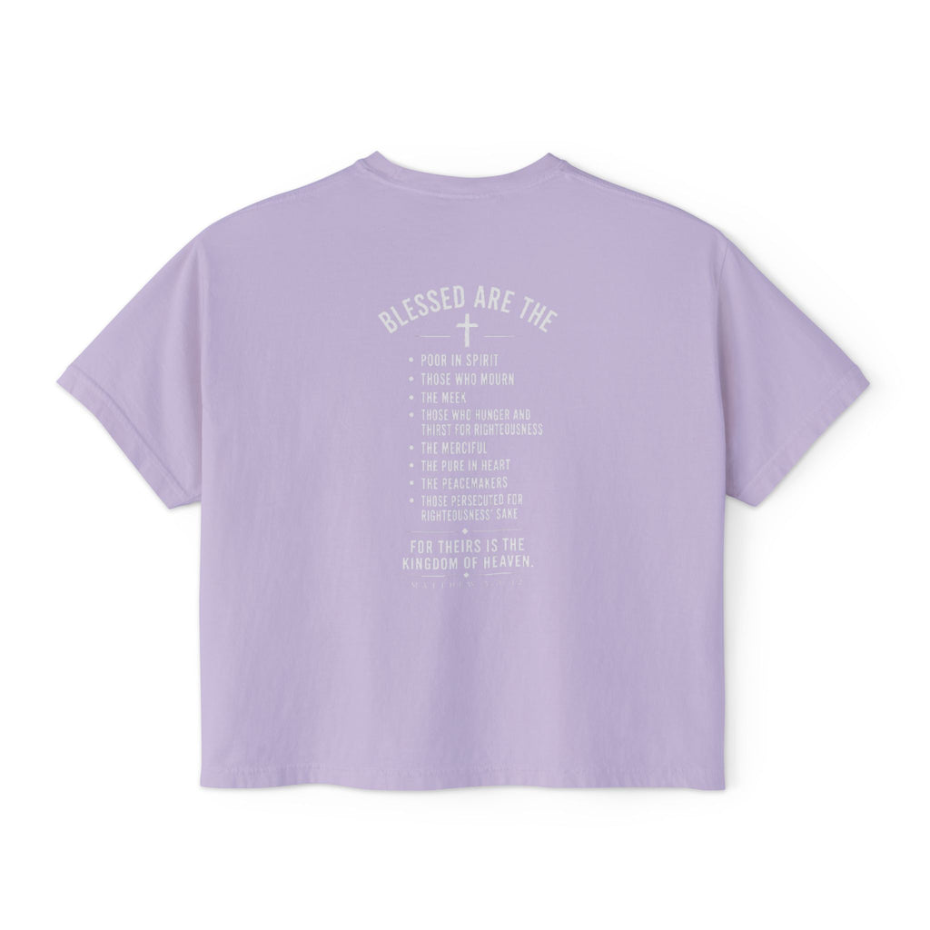 CCC Women's Beatitudes Boxy Tee