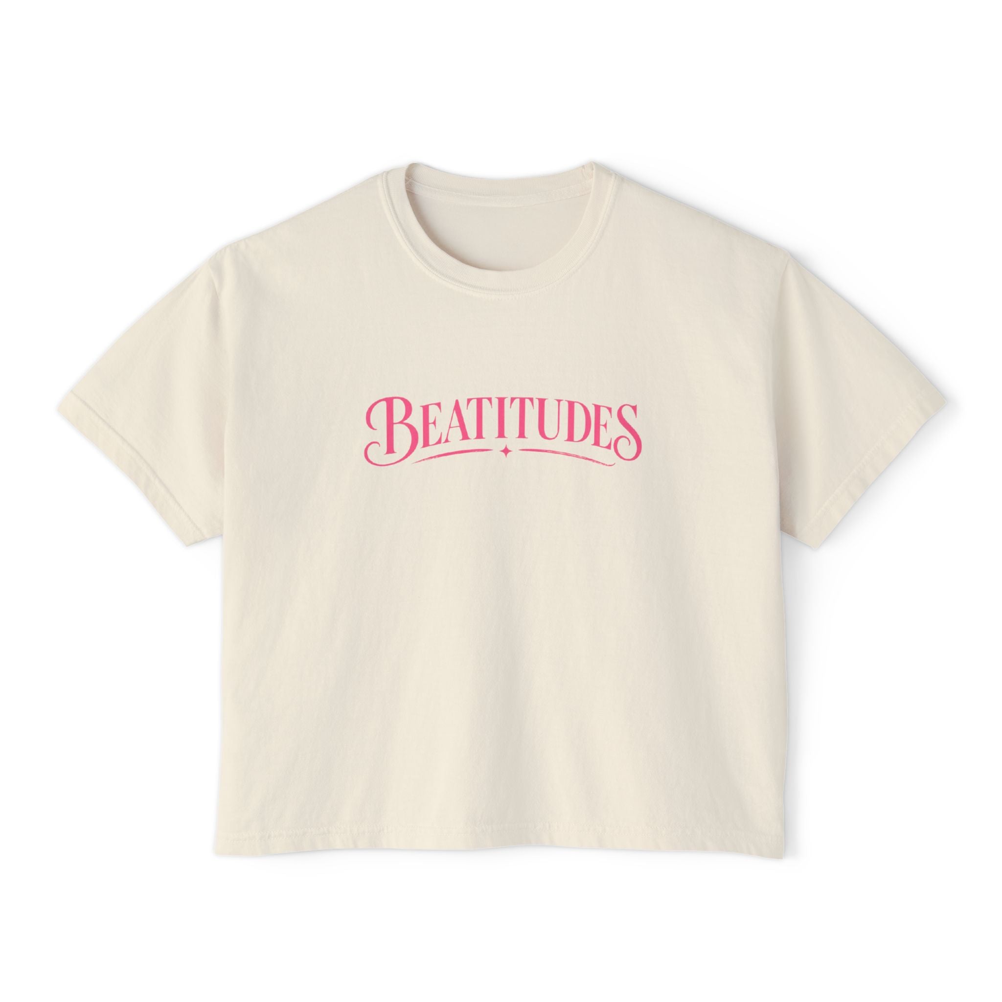 CCC Women's Beatitudes Boxy Tee