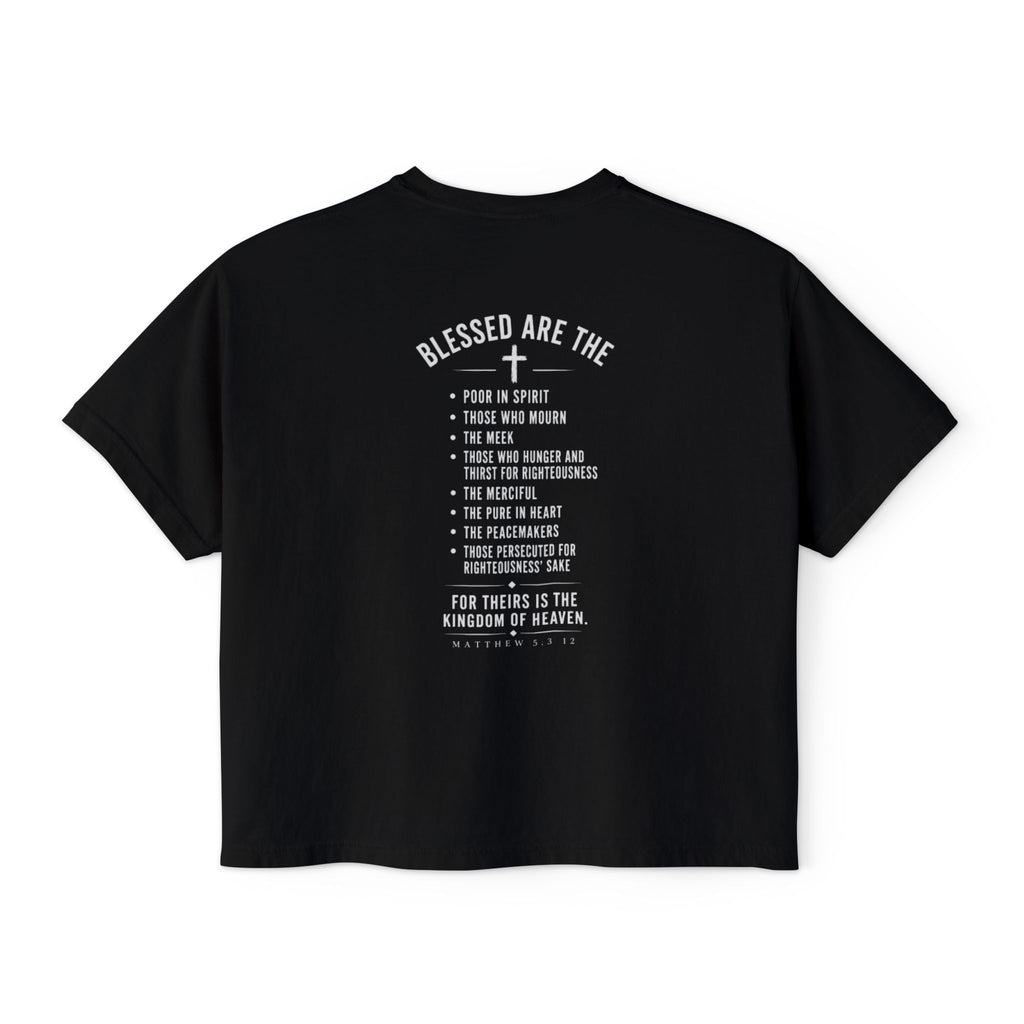 CCC Women's Beatitudes Boxy Tee