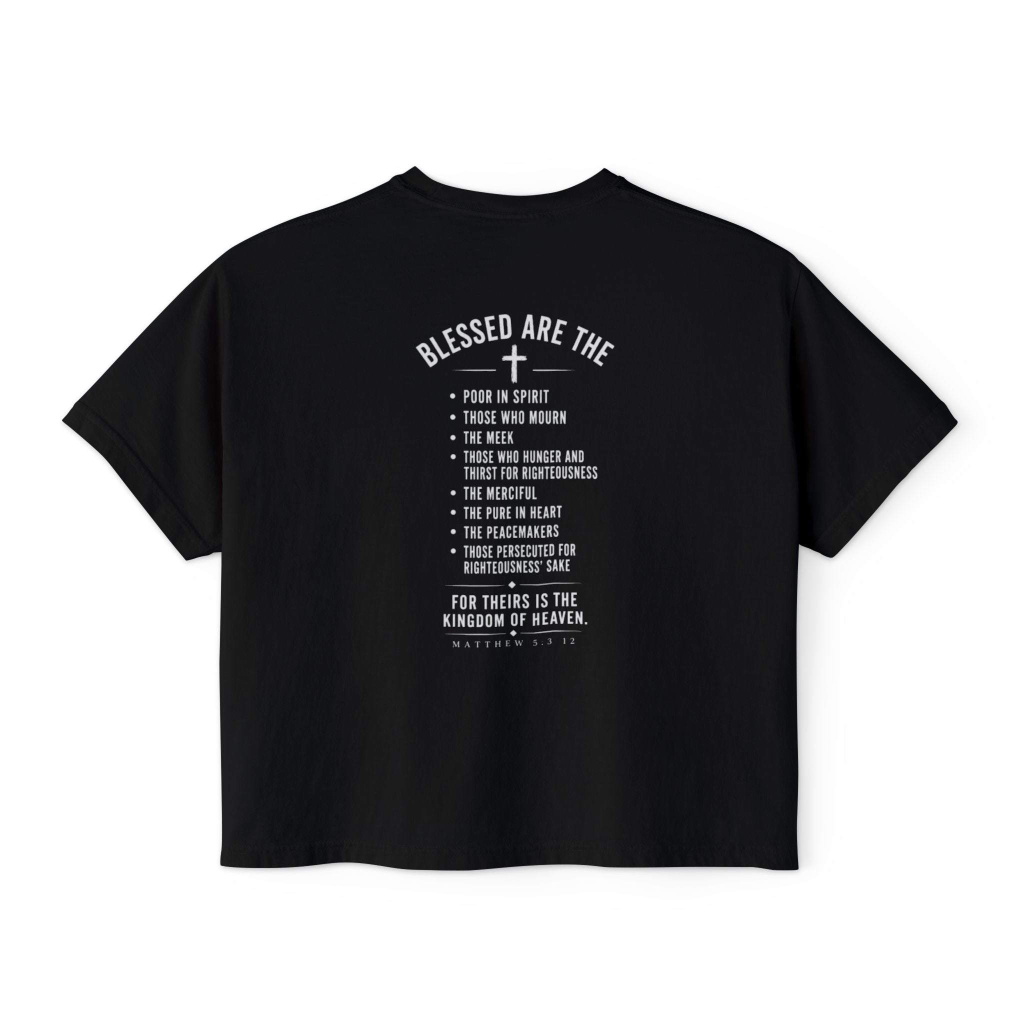 CCC Women's Beatitudes Boxy Tee
