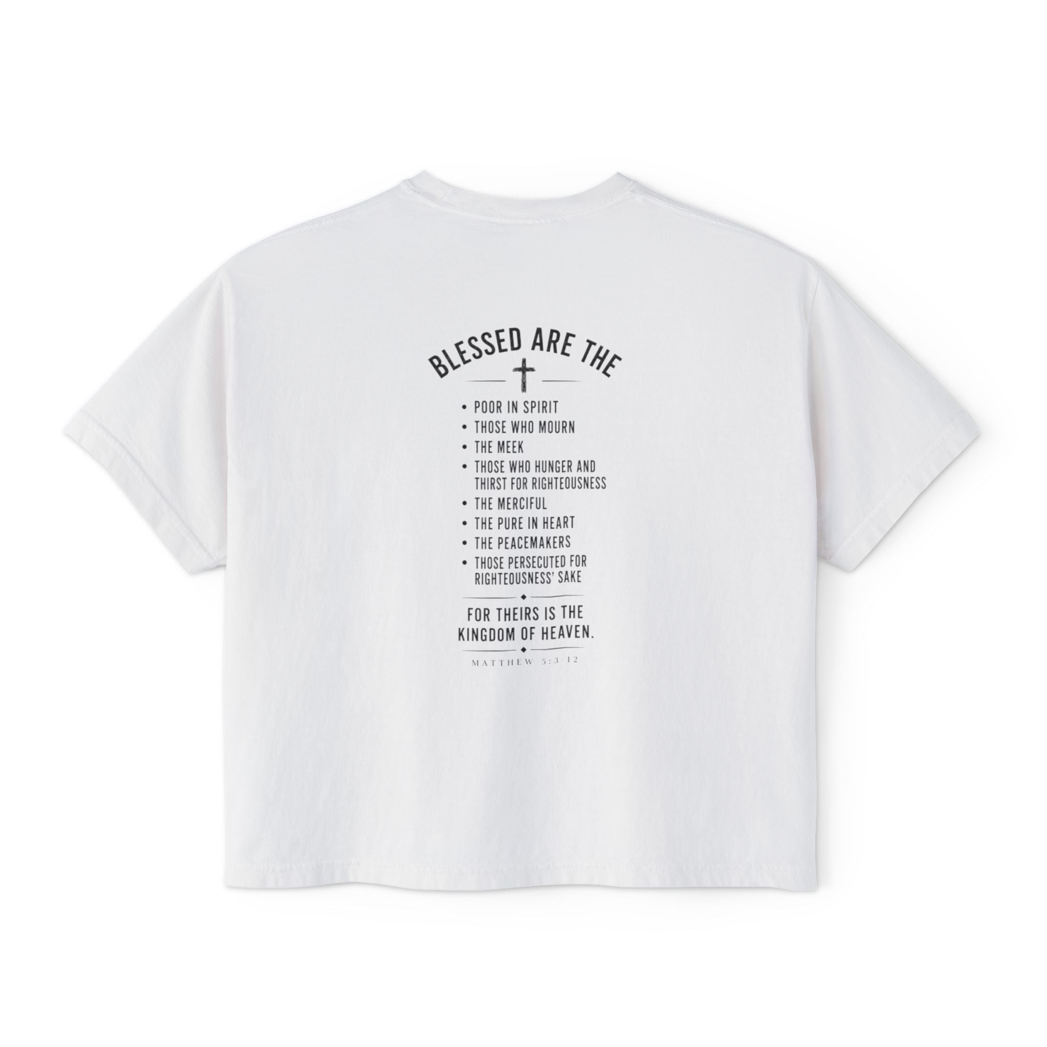 CCC Women's Beatitudes Boxy Tee