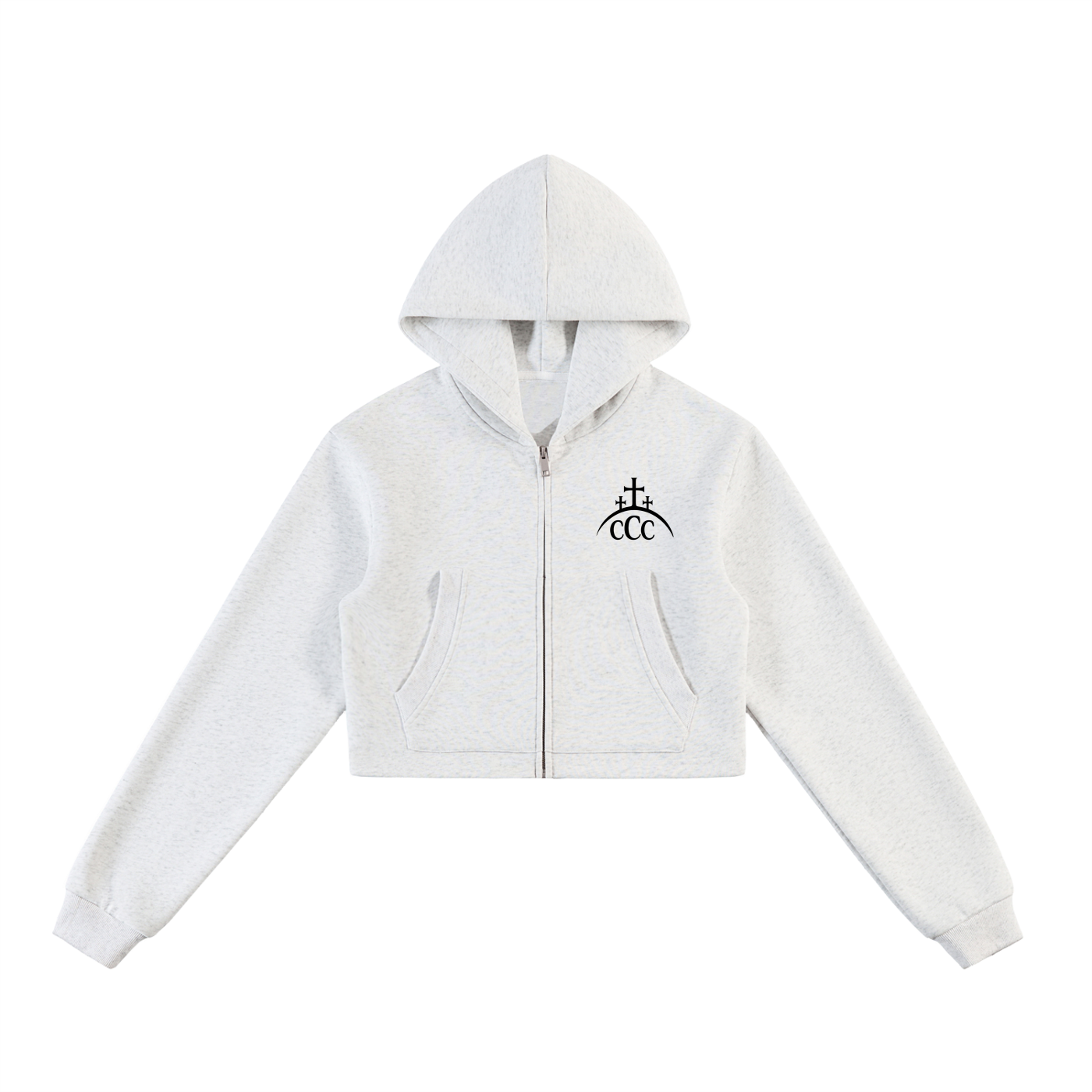 Covenant Women’s Cropped Zip-Up Hoodie