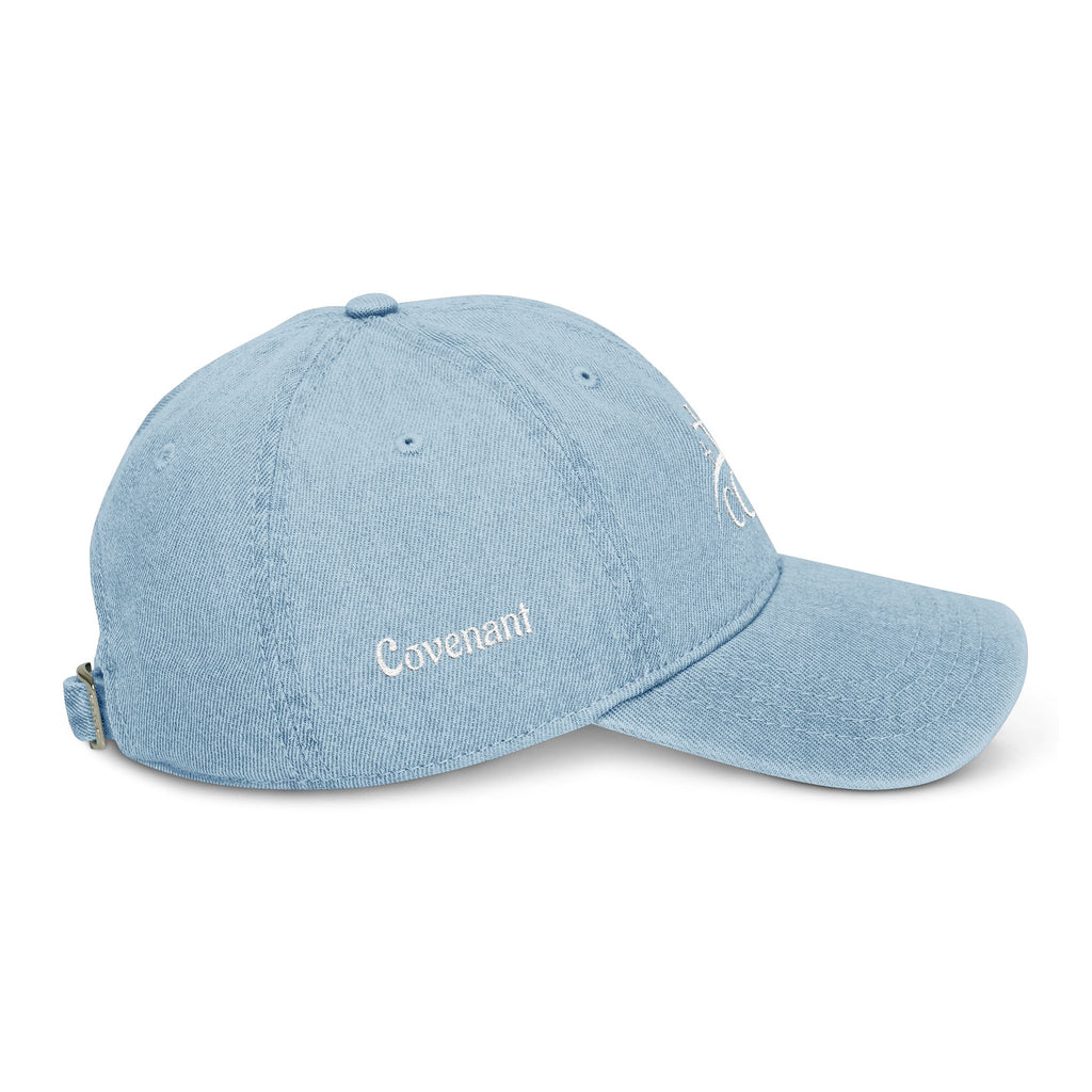 Covenant Embroidered Crest Denim Hat - Unisex