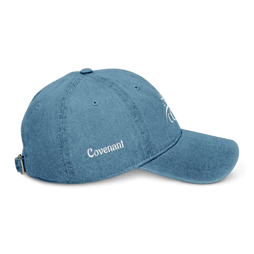 Covenant Embroidered Crest Denim Hat - Unisex