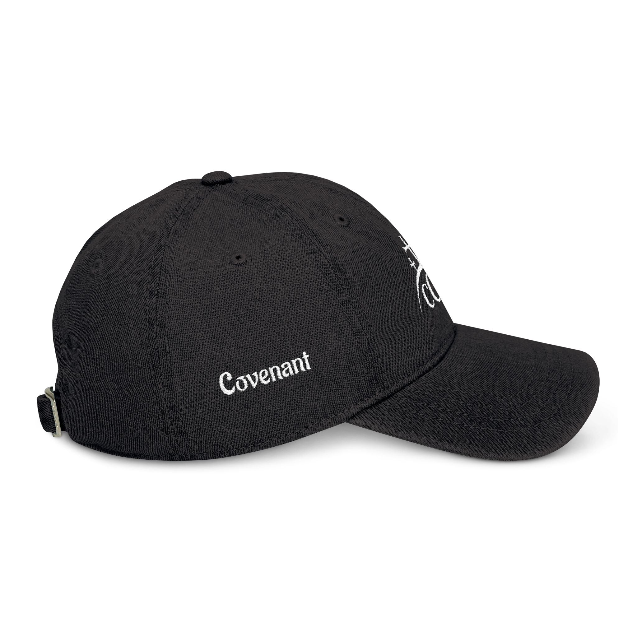 Covenant Embroidered Crest Denim Hat - Unisex