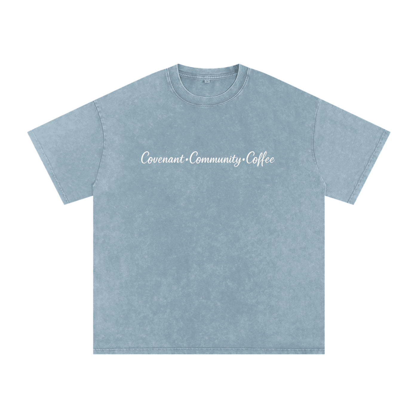 Covenant Unisex Snow Washed Oversized T-Shirt