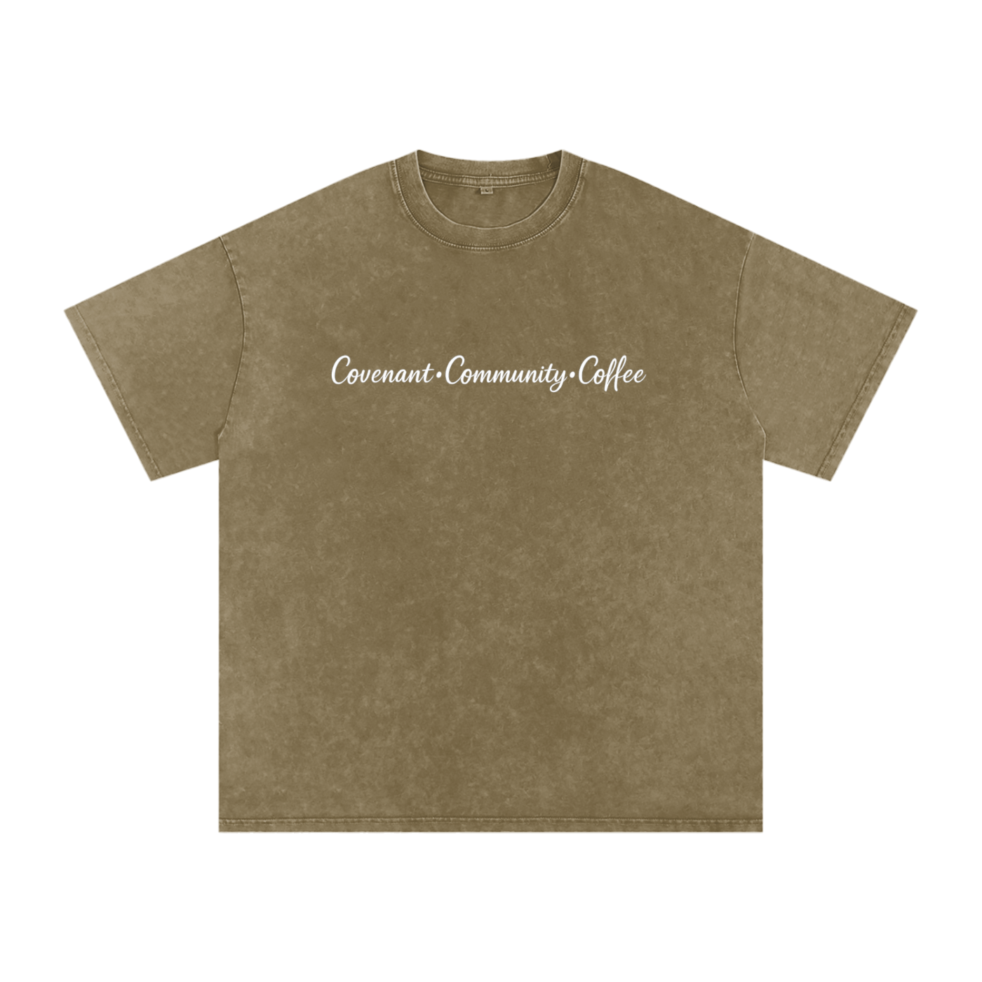 Covenant Unisex Snow Washed Oversized T-Shirt
